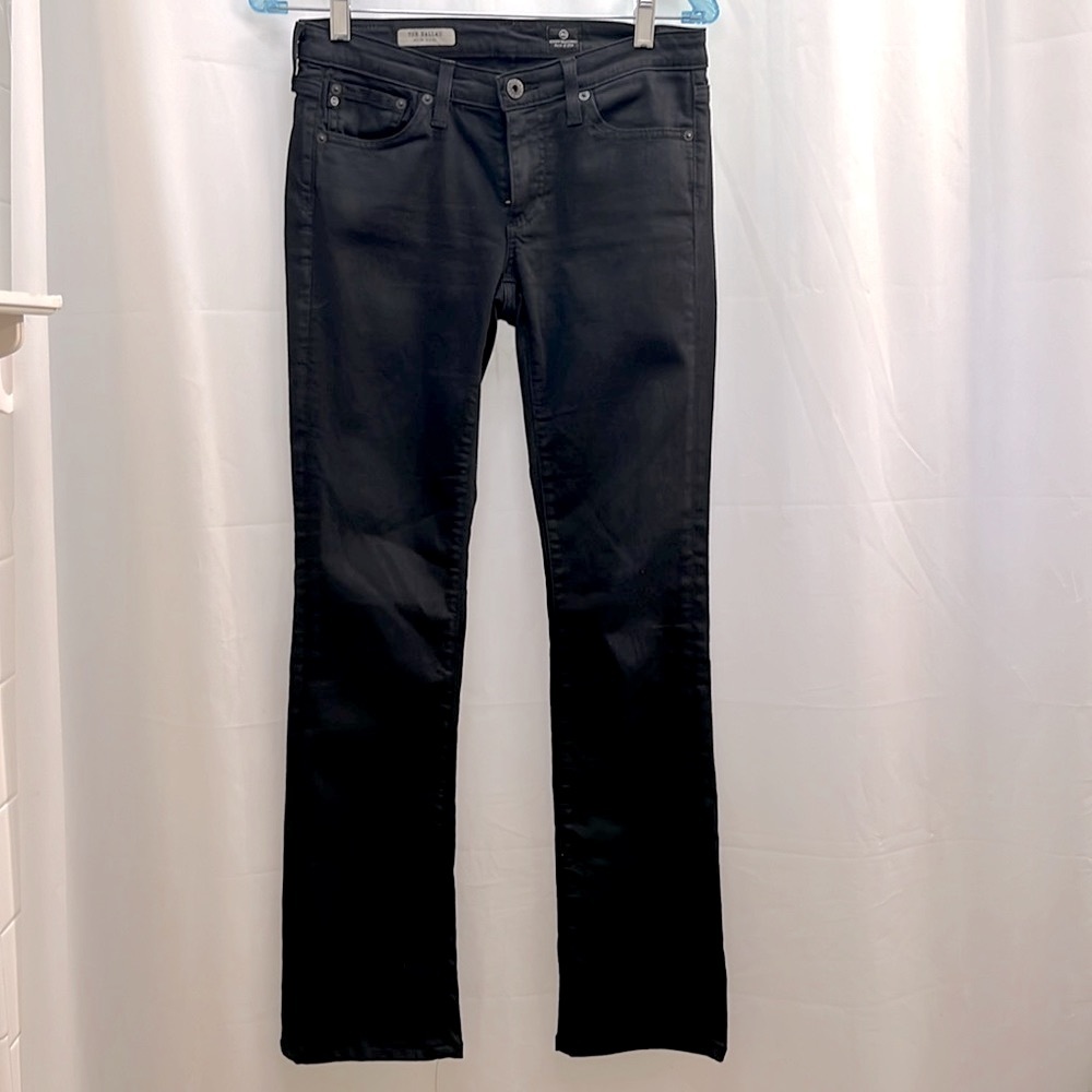 AG Adriano Goldschmied Jeans the ballad Slim boot Black size 26R